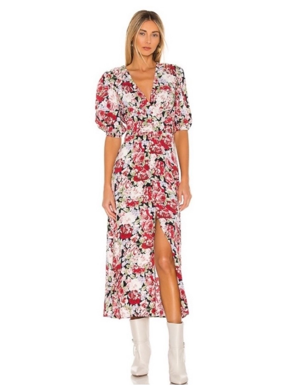 Minkpink Kind Words Midi Dress